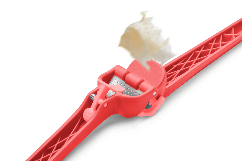 Garject Lite: Eject the peel.