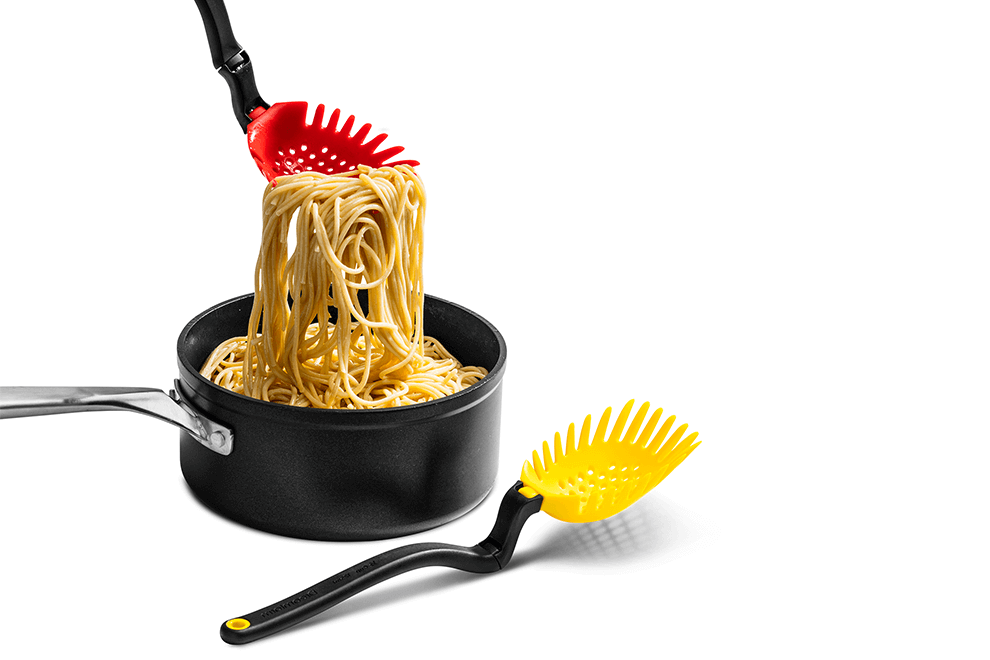 Holey Spadle: Serving perfection from peas to pasta.